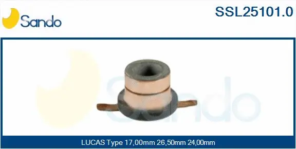 Slip Ring, alternator (SSL25101.0)