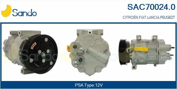 Compressor, air conditioning (SAC70024.0)