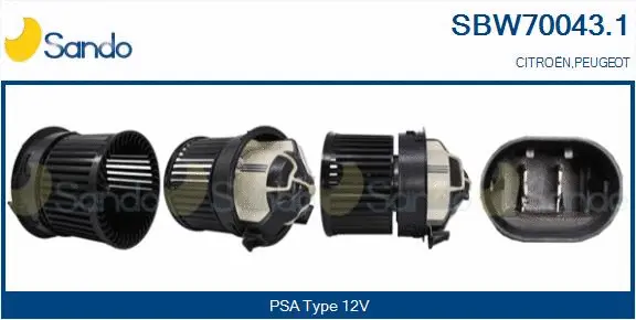 Interior Blower (SBW70043.1)