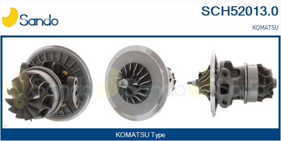 Core assembly, turbocharger (SCH52013.0)