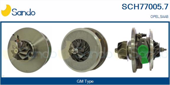 Core assembly, turbocharger (SCH77005.7)