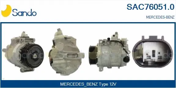 Compressor, air conditioning (SAC76051.0)
