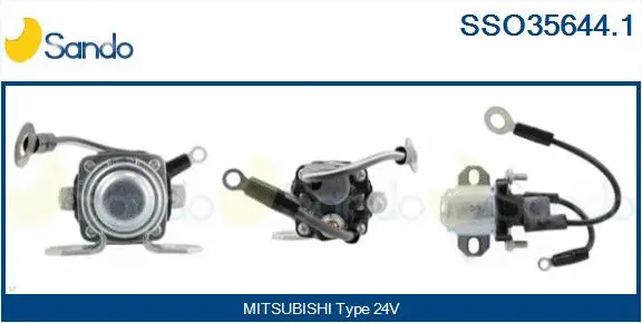 Solenoid Switch, starter (SSO35644.1)