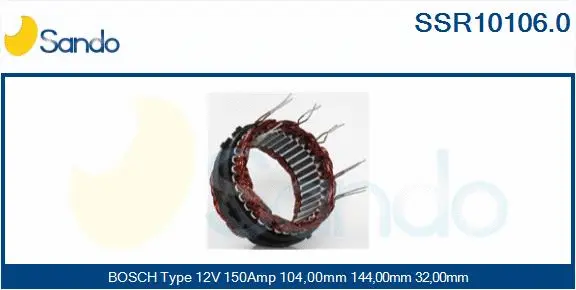 Stator, alternator (SSR10106.0)