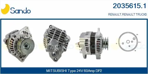 Alternator (2035615.1)