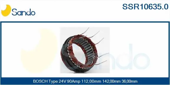 Stator, alternator (SSR10635.0)