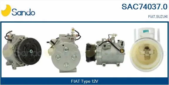 Compressor, air conditioning (SAC74037.0)