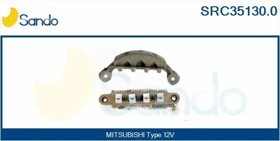 Rectifier, alternator (SRC35130.0)