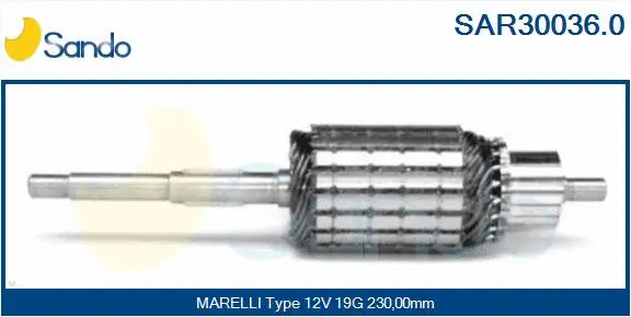 Armature, starter (SAR30036.0)