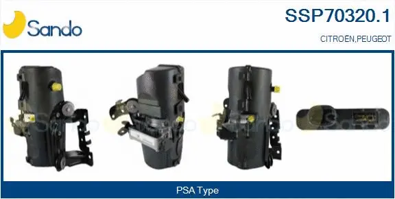 Hydraulic Pump, steering (SSP70320.1)