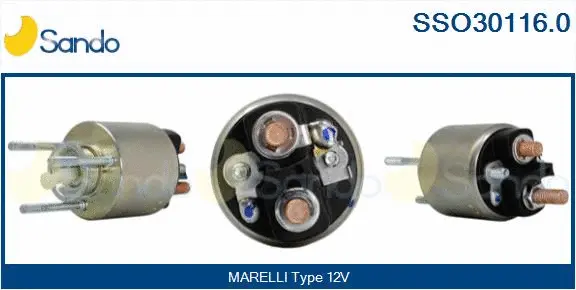 Solenoid Switch, starter (SSO30116.0)
