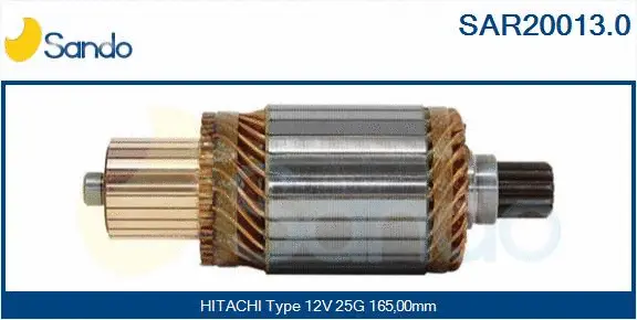 Armature, starter (SAR20013.0)