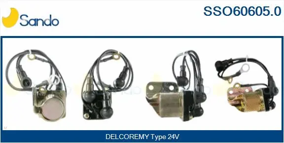 Solenoid Switch, starter (SSO60605.0)