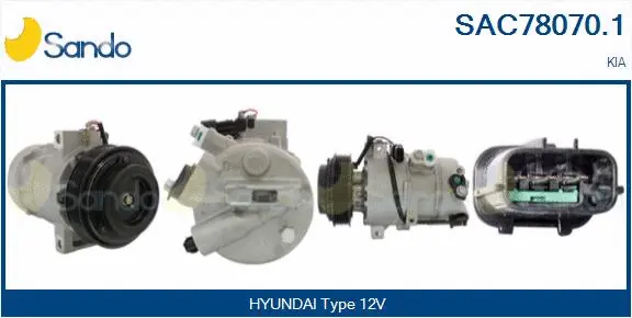 Compressor, air conditioning (SAC78070.1)