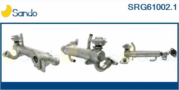 Cooler, exhaust gas recirculation (SRG61002.1)