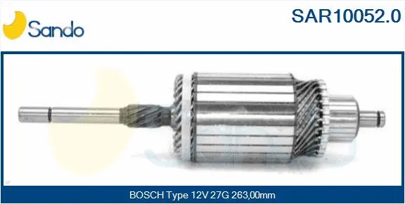 Armature, starter (SAR10052.0)