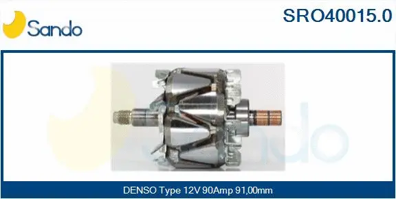 Rotor, alternator (SRO40015.0)