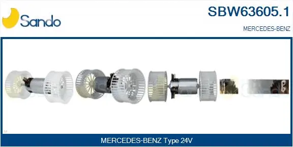 Interior Blower (SBW63605.1)