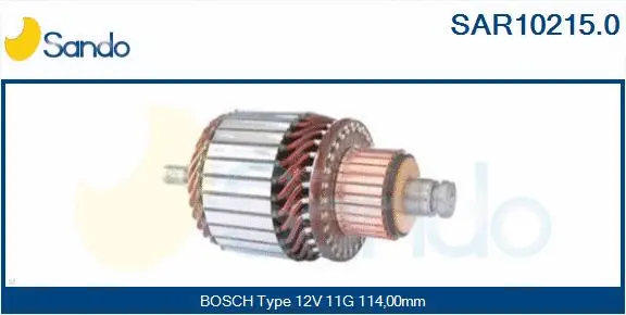 Armature, starter (SAR10215.0)