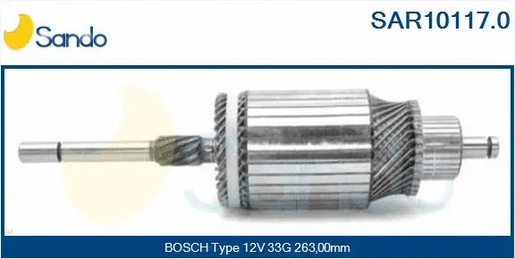 Armature, starter (SAR10117.0)