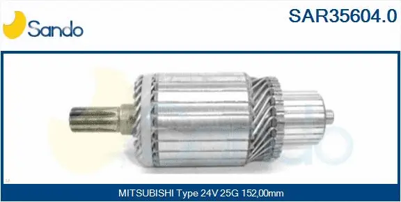 Armature, starter (SAR35604.0)