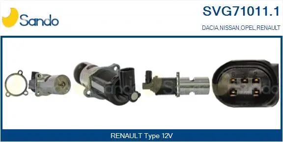 EGR Valve (SVG71011.1)