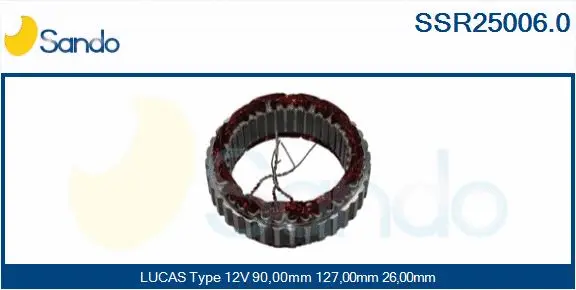 Stator, alternator (SSR25006.0)