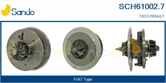 Core assembly, turbocharger (SCH61002.7)