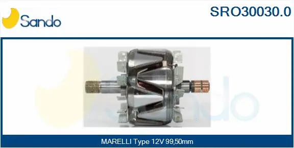 Rotor, alternator (SRO30030.0)
