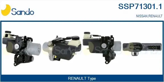 Hydraulic Pump, steering (SSP71301.1)