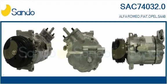 Compressor, air conditioning (SAC74032.0)