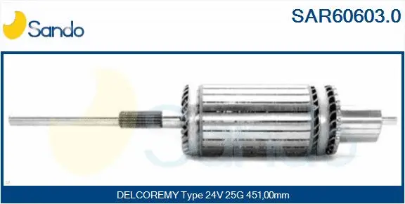 Armature, starter (SAR60603.0)