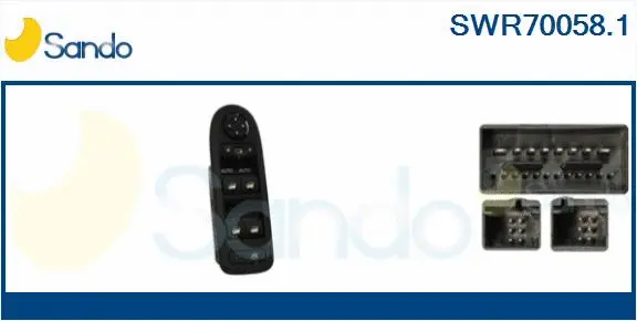 Switch, window regulator (SWR70058.1)