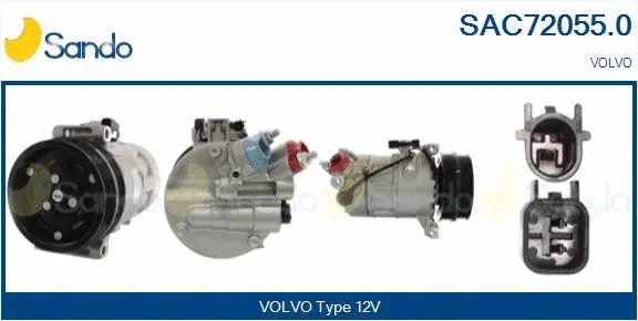Compressor, air conditioning (SAC72055.0)