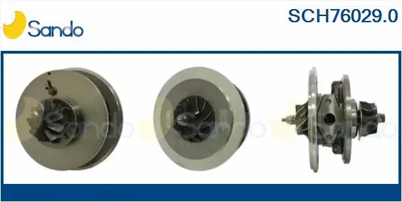 Core assembly, turbocharger (SCH76029.0)