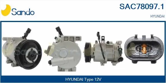 Compressor, air conditioning (SAC78097.1)