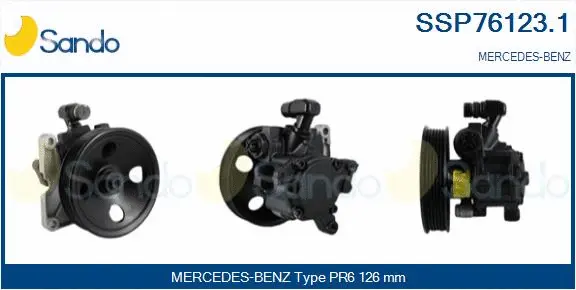 Hydraulic Pump, steering (SSP76123.1)