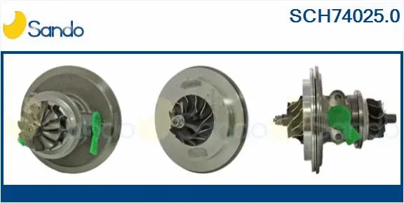 Core assembly, turbocharger (SCH74025.0)