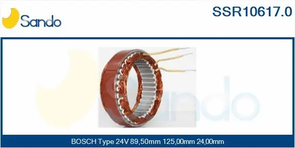 Stator, alternator (SSR10617.0)