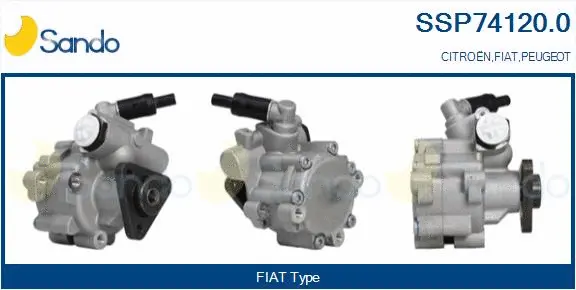 Hydraulic Pump, steering (SSP74120.0)