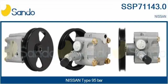 Hydraulic Pump, steering (SSP71143.0)