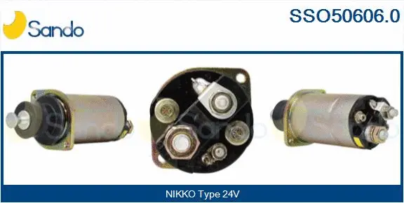 Solenoid Switch, starter (SSO50606.0)