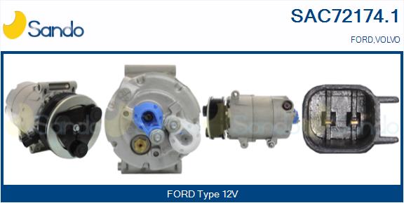Compressor, air conditioning (SAC72174.1)