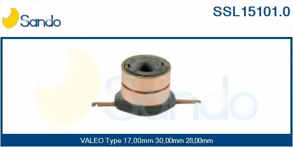 Slip Ring, alternator (SSL15101.0)