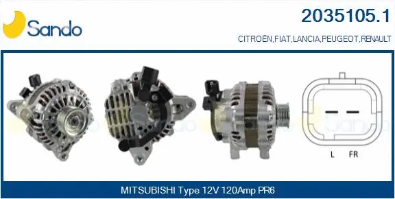 Alternator (2035105.1)