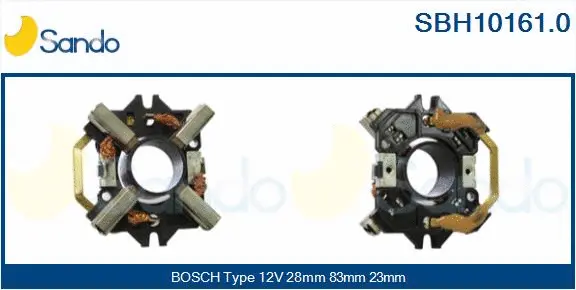 Holder, carbon brushes (SBH10161.0)