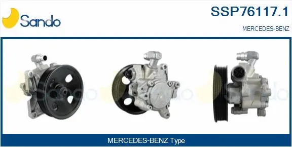Hydraulic Pump, steering (SSP76117.1)