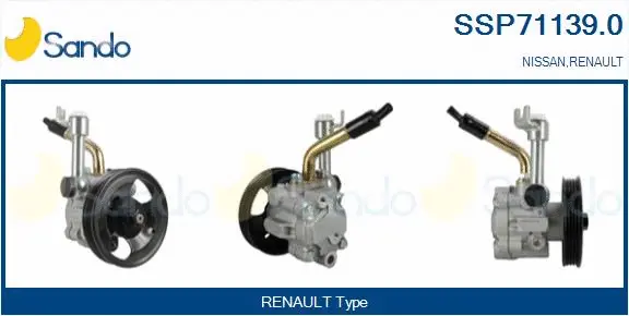 Hydraulic Pump, steering (SSP71139.0)
