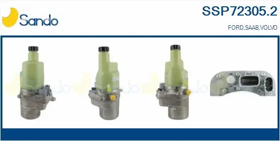 Hydraulic Pump, steering (SSP72305.2)
