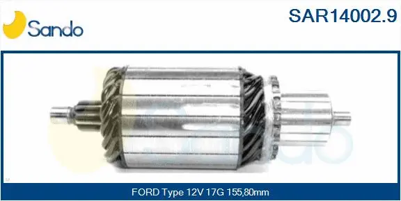 Armature, starter (SAR14002.9)